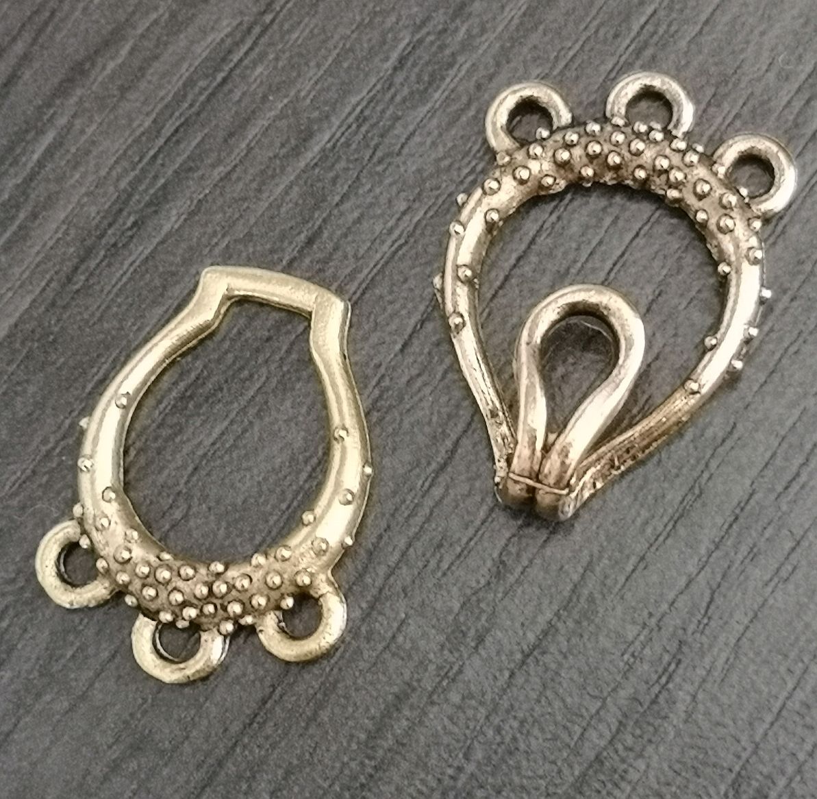 Замочек винтажный ,Quest Beads , США купить на Ярмарке Мастеров