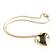 Gold-plated heart pendant, heart pendant, opening locket. Pendants. Irina Moro. My Livemaster. Фото №5