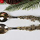 A teaspoon of 'Snowflake'. Spoons. Best- gifts valentin. Ярмарка Мастеров.  Фото №5