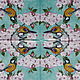 Napkins for decoupage Bird on branch Sakura print. Napkins for decoupage. materials for creative Anna Sintez. Online shopping on My Livemaster.  Фото №2