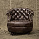 Кресло Comfort Dark Leather and Wood, Кресла, Москва,  Фото №1