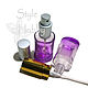 Bottle spray perfume 30 ml purple, Bottles1, Moscow,  Фото №1