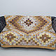 Patchwork bedspread 170 x 220 cm Beige, Blankets, Moscow,  Фото №1