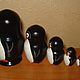 Matryoshka Penguins. Stuffed Toys. Unique pieces of art. Online shopping on My Livemaster.  Фото №2