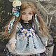 Author's textile doll collectible Valentine. Dolls. AlbinaDolls. My Livemaster. Фото №6