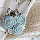 Textile brooch Morning Spring Day. Brooches. f.sezon. Online shopping on My Livemaster.  Фото №2
