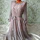 Elegant dress 'Openwork dream-2', made of mohair on silk. Dresses. hand knitting from Galina Akhmedova. My Livemaster. Фото №6