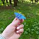 Moth brooch made of polymer clay. Brooches. AnnaMalnaya. My Livemaster. Фото №4