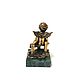 Statuette: angel with dove, angel, statuette, angel souvenir, gift. Figurine. Bronzamini. Online shopping on My Livemaster.  Фото №2