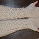 Downy beige knitted mittens 'Avtoledi' goat down. Mitts. KOZAmoDA (kozamoda) (kozamoda). Online shopping on My Livemaster.  Фото №2
