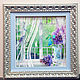 watercolor Lilac wind of the white nights. Pictures. Artgrafika. Online shopping on My Livemaster.  Фото №2