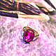 Кольцо «Pink». Кольца. Ювелирный магазин Jewellery Art. Ярмарка Мастеров.  Фото №4