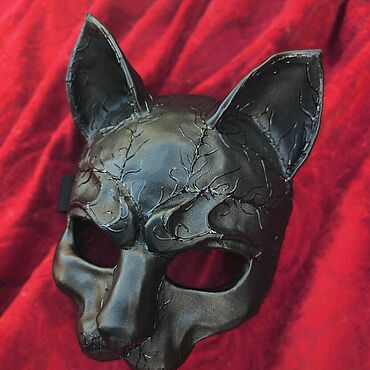 Аксессуары ручной работы. Ярмарка Мастеров - ручная работа Маска кот кошка. Handmade.