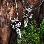 Украшения handmade. Livemaster - original item Amulet Of Talos. Skyrim.  The Elder Scrolls. nickel silver brass silver.. Handmade.