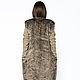 long faux fur vest (art. 4233). Vests. Eugenya Kapustyan Fashion Store (mjfashion). Online shopping on My Livemaster.  Фото №2