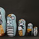 Order The Nesting Dolls Forest Friends. color of magic. Livemaster. . Dolls1 Фото №3