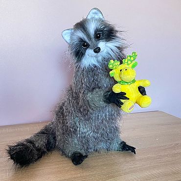 Куклы и игрушки ручной работы. Ярмарка Мастеров - ручная работа Енот Гоша. Handmade.