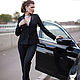 Women's pantsuit black tailcoat BLACK. Suits. BRAGUTSA. My Livemaster. Фото №4