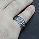 Ring made of 925 sterling silver Rock Paintings RO0009. Rings. Sunny Silver. Online shopping on My Livemaster.  Фото №2