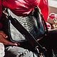 Black Python Leather Bag, Crossbody bag, Izhevsk,  Фото №1