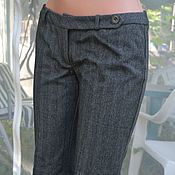 Винтаж handmade. Livemaster - original item Vintage trousers: Autumn-winter breeches.. Handmade.