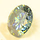 Moissanite 6 mm. Cabochons. Gold Smith Валерий. Online shopping on My Livemaster.  Фото №2