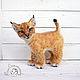 Order Needlefelted toy Little lynx. Yuliya Steklyannikova (julias14). Livemaster. . Felted Toy Фото №3