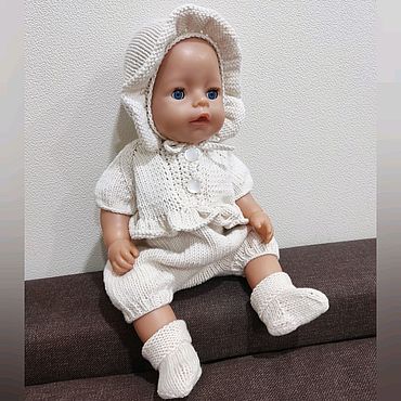 Вязаная одежда для кукол беби бон. | ВКонтакте