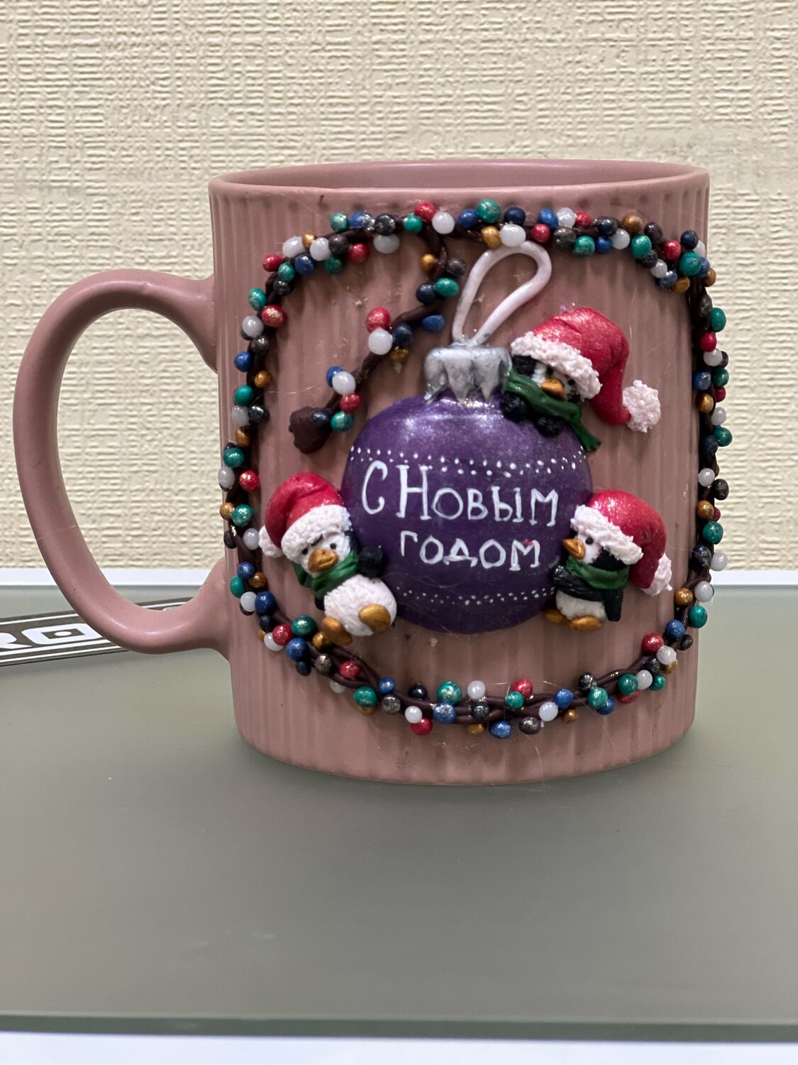Кружка с декором Новый Год в интернет-магазине на Ярмарке Мастеров ...