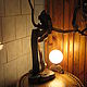 Order Floor Lamp Sea Princess. Rezbaderevo (sysoev1947). Livemaster. . Floor lamps Фото №3