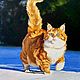 Картина с котом: Зимний Апельсин, Картины, Солнечногорск,  Фото №1