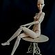 Кукла bjd Dina. 3D печать. Шарнирная кукла. Людмила Макарова. Ярмарка Мастеров.  Фото №6