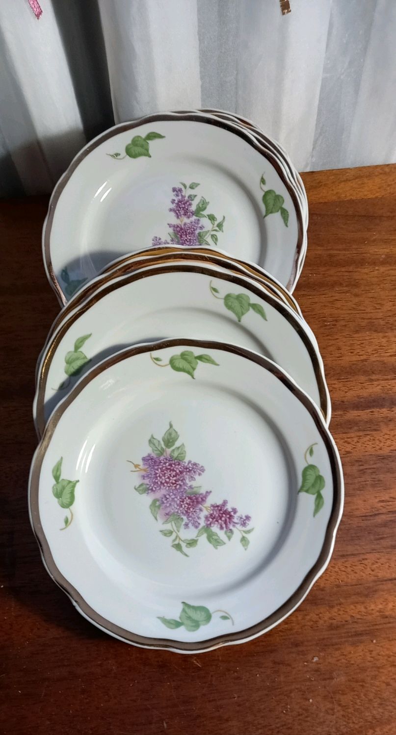 Винтаж: Тарелки винтажные: Сирень Дулево 60-х гг купить в интернет ...