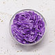 Chenille 5 mm Lilac 1 meter polyester. Thread. agraf. Online shopping on My Livemaster.  Фото №2