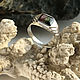 Watermelon Tourmaline 1,35 ct handmade Silver ring. Rings. Bauroom - vedic jewelry & gemstones (bauroom). My Livemaster. Фото №5