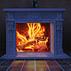 Vinyl sticker-Fireplace. Fine art photographs. Art-foto. Online shopping on My Livemaster.  Фото №2