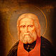Order Icon ' Saint Seraphim Of Sarov'. ikon-art. Livemaster. . Icons Фото №3