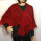 Shawl scarf knitted openwork mohair with lurex. Shawls. UrbanStyleKnit (usknits). My Livemaster. Фото №4