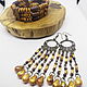 Miroslav's long earrings and bracelet. Jewelry Sets. Selberiya shop. My Livemaster. Фото №6
