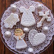 Сувениры и подарки handmade. Livemaster - original item Set of cakes for baptisms. Handmade.