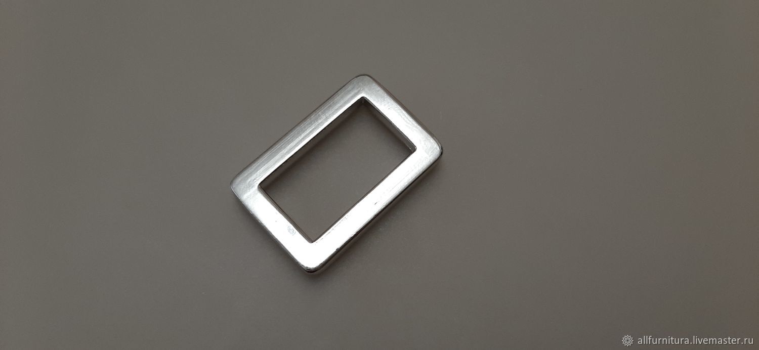 Рамка литая 19 мм никель купить в интернет-магазине Ярмарка Мастеров по ...?