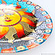 Decorative plate 'the energy of the Sun' hand painted. Plates. Art by Tanya Shest. Online shopping on My Livemaster.  Фото №2