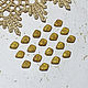Beads Beak for Birds Gold 8/6 mm Handmade. Beads1. agraf. My Livemaster. Фото №4