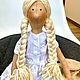 Blonde Lolita - Tilda doll. Tilda Dolls. Textil-KUKLA dolls and toys. Online shopping on My Livemaster.  Фото №2