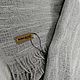  Handmade woven scarf made of Italian yarn cotton lurex. Scarves. rezan (rezan). Online shopping on My Livemaster.  Фото №2