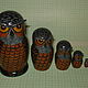 Matryoshka Owl. Dolls1. Unique pieces of art. Online shopping on My Livemaster.  Фото №2