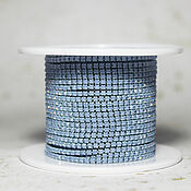 Материалы для творчества handmade. Livemaster - original item Crystal chain 1,4 mm Blue opal 10 cm. Handmade.