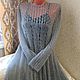 Dress elegant' North Star ' handmade. Dresses. hand knitting from Galina Akhmedova. My Livemaster. Фото №5