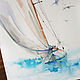 Fly in the sea - turquoise. Pictures. Annet Loginova. Online shopping on My Livemaster.  Фото №2