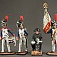 Tin soldier 54mm. Set of 5 figures.Napoleon 1812. Napoleonica, Military miniature, St. Petersburg,  Фото №1